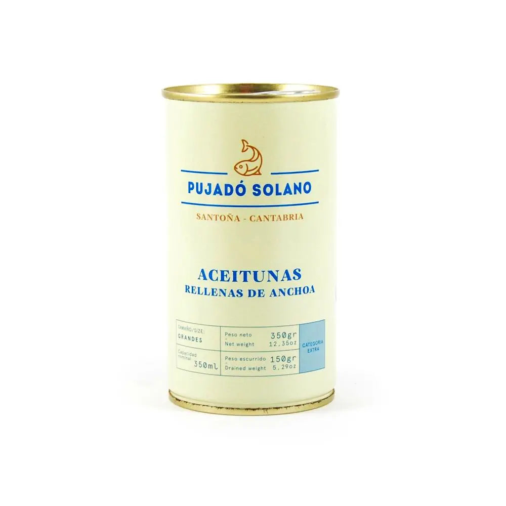 La Explanada olives stuffed with anchovy, 350g tin