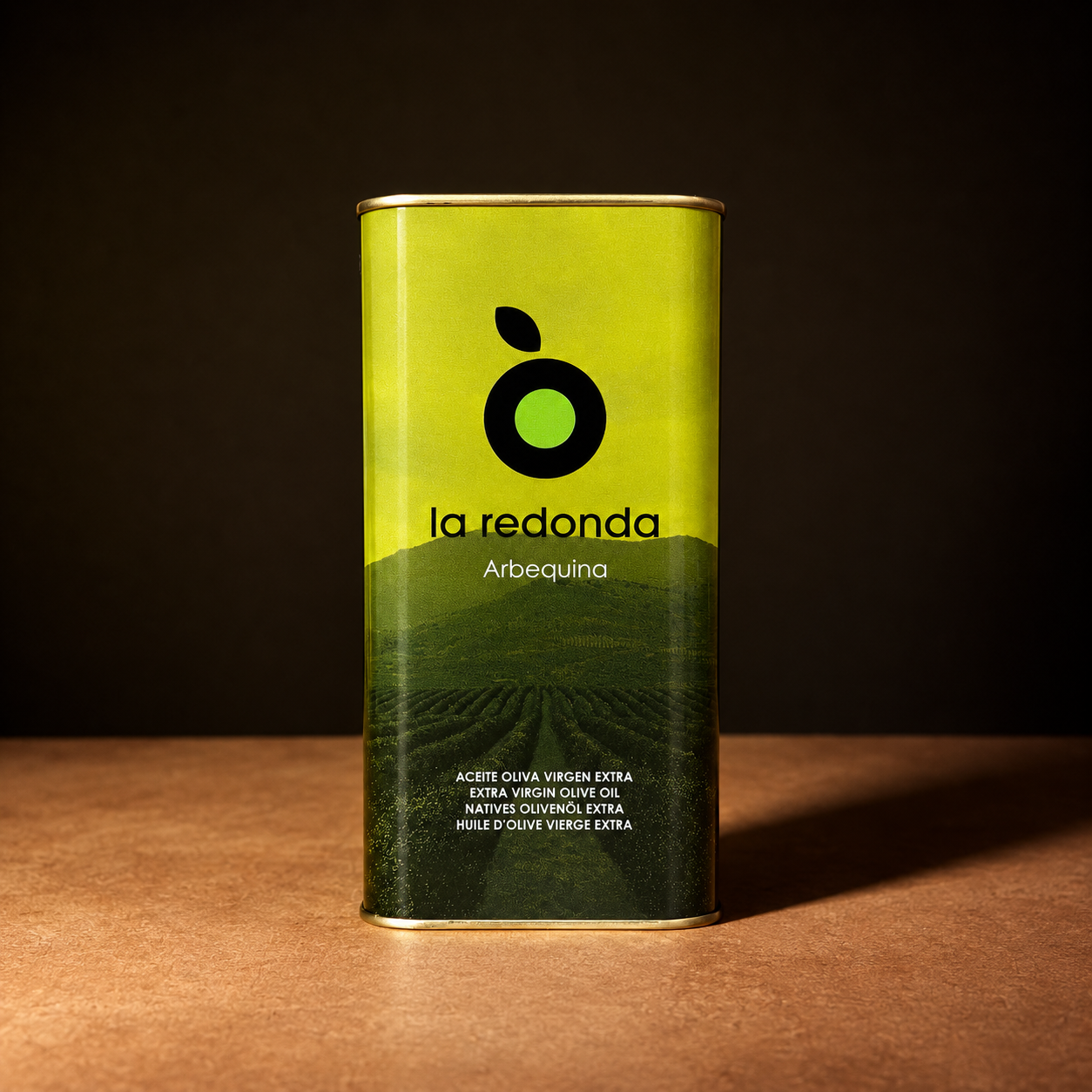 La Redonda Arbequina extra virgin olive oil, 1 litre tin