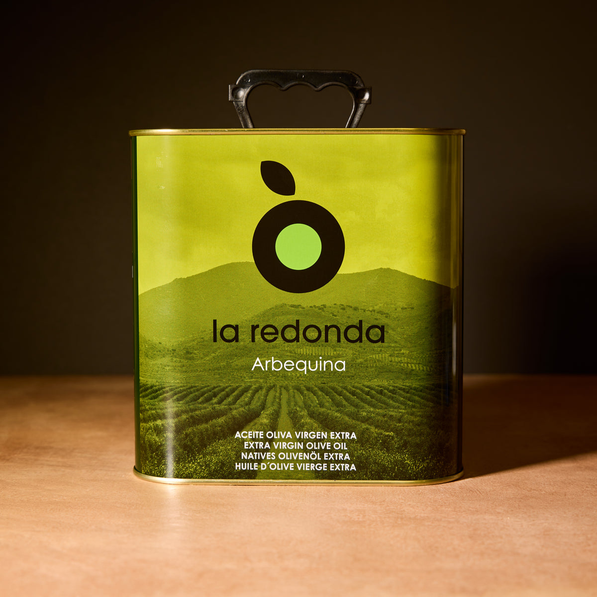 La Redonda Arbequina extra virgin olive oil, 2.5 litre tin