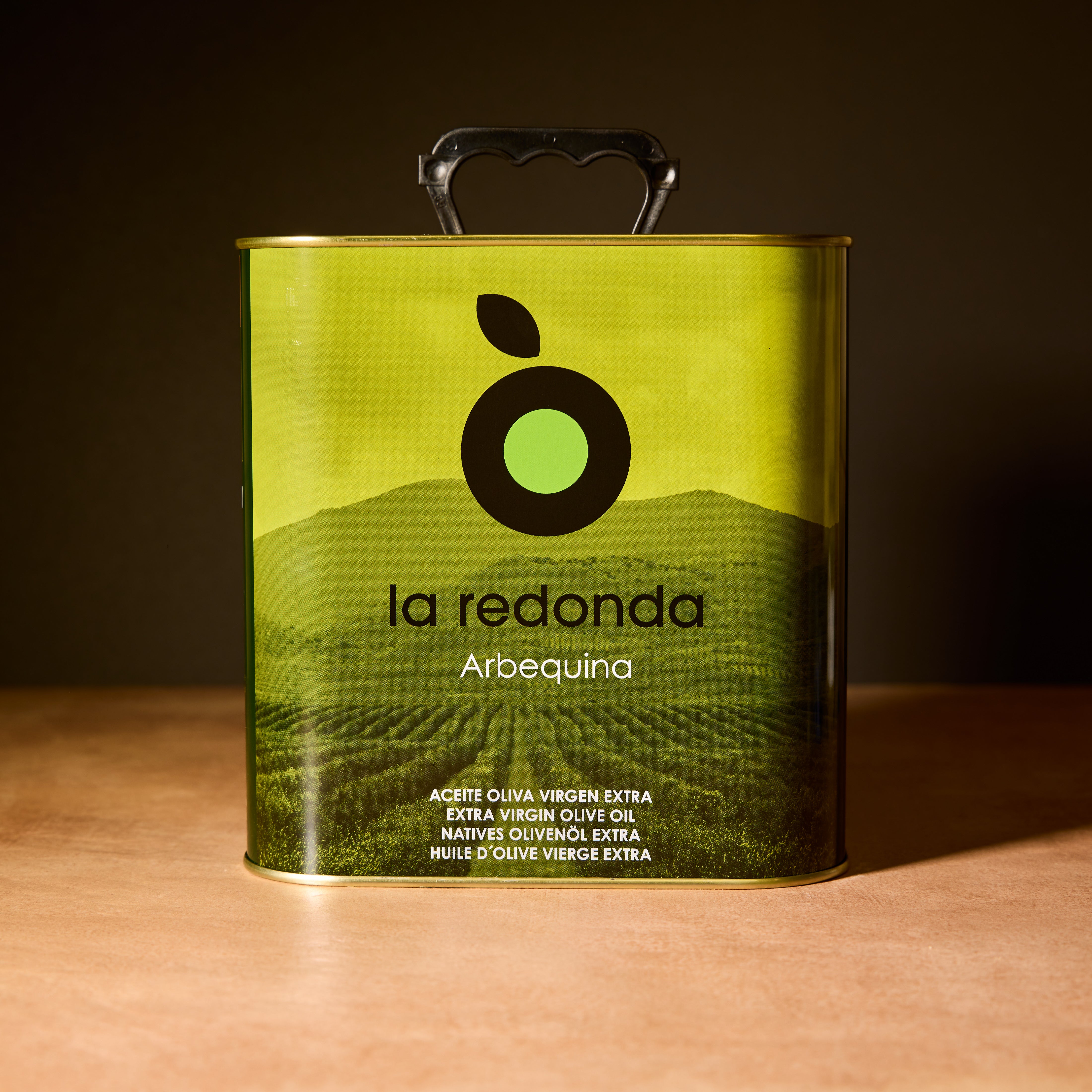 La Redonda Arbequina extra virgin olive oil, 2.5 litre tin