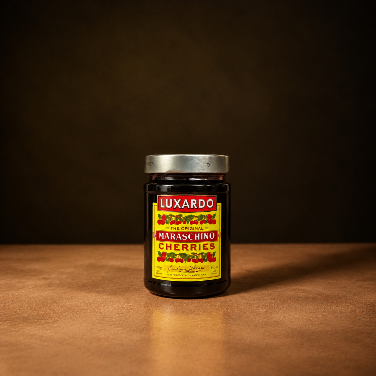 Luxardo maraschino cherries, 400g jar