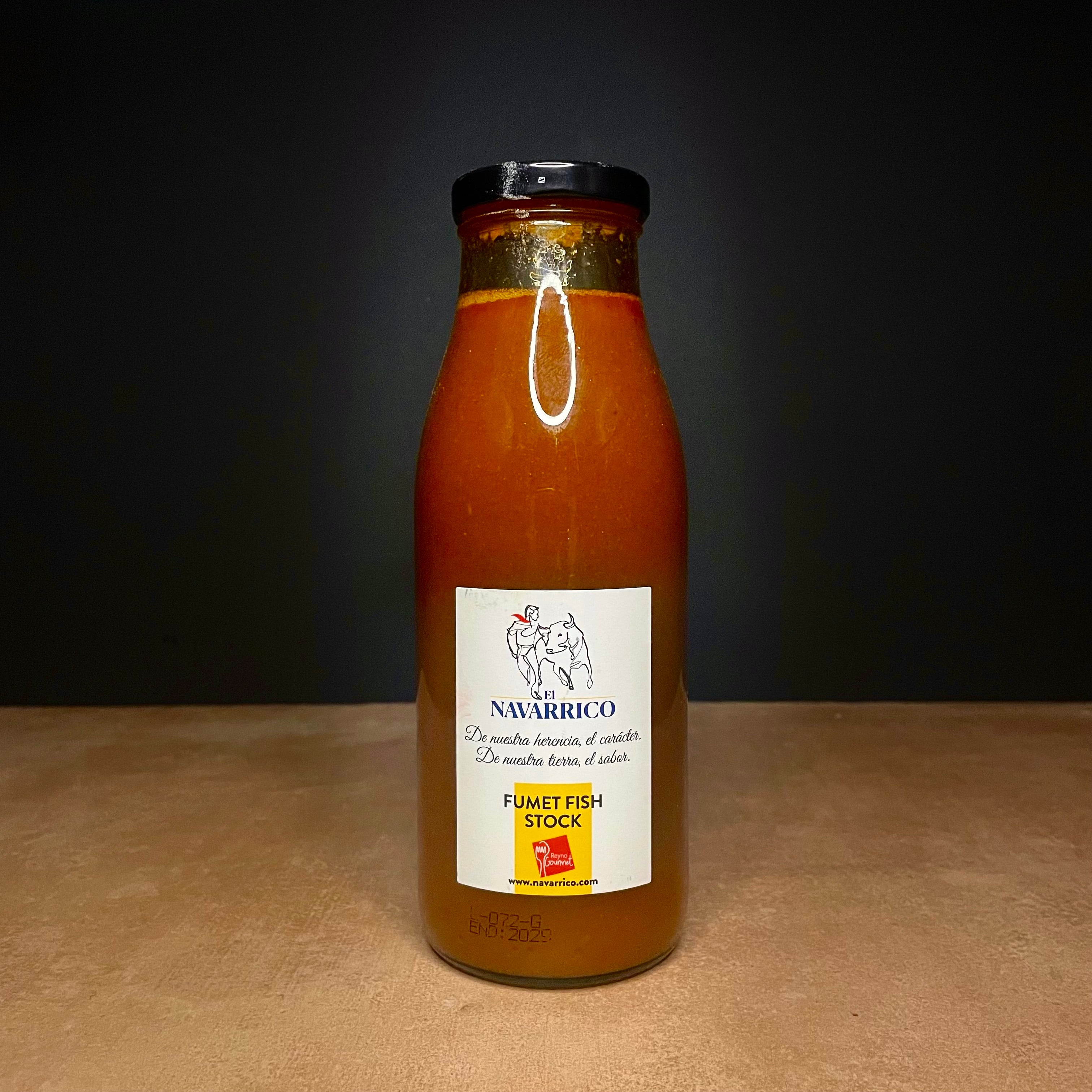 Navarrico fish stock, 480g