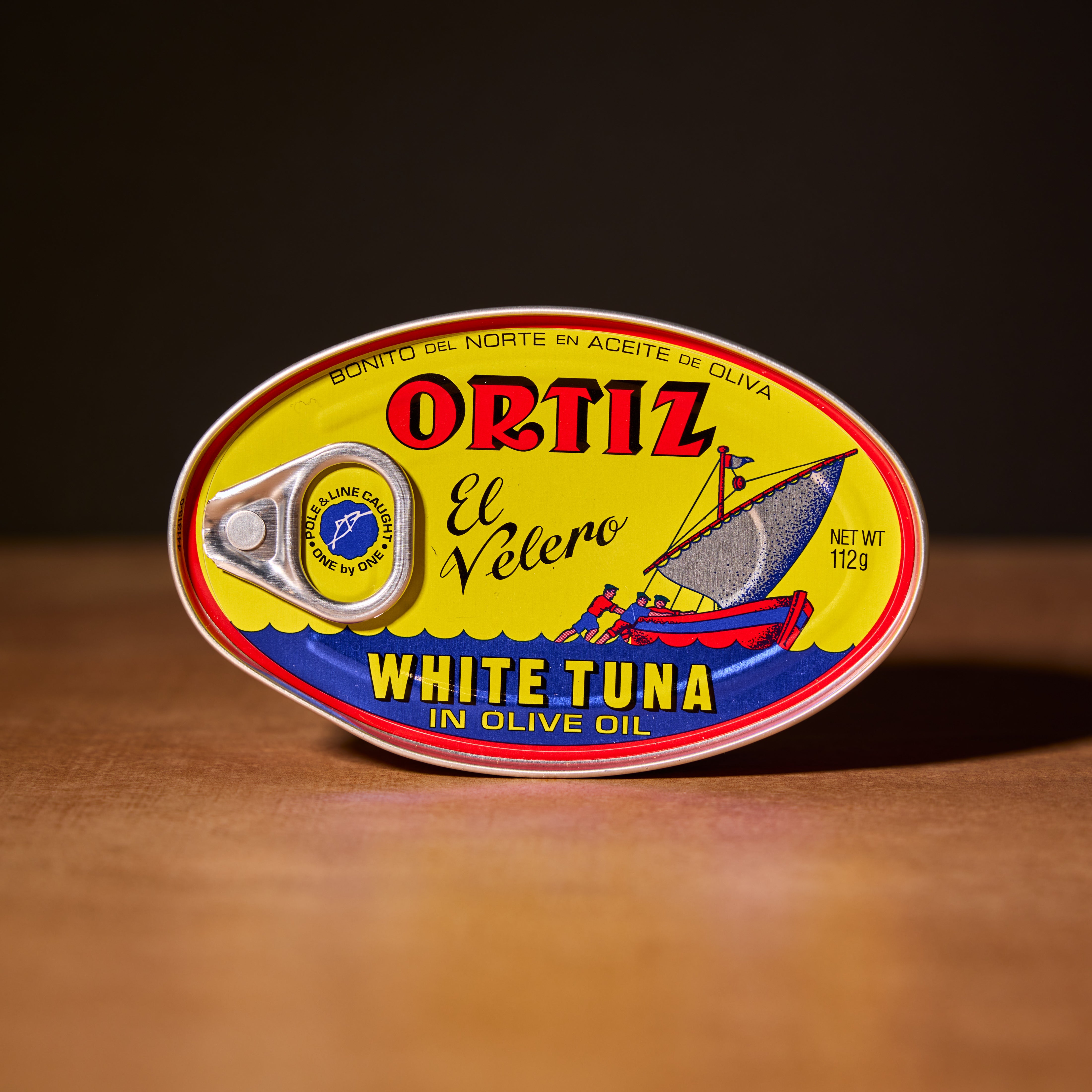 Ortiz bonito white tuna fillets in olive oil, 112g