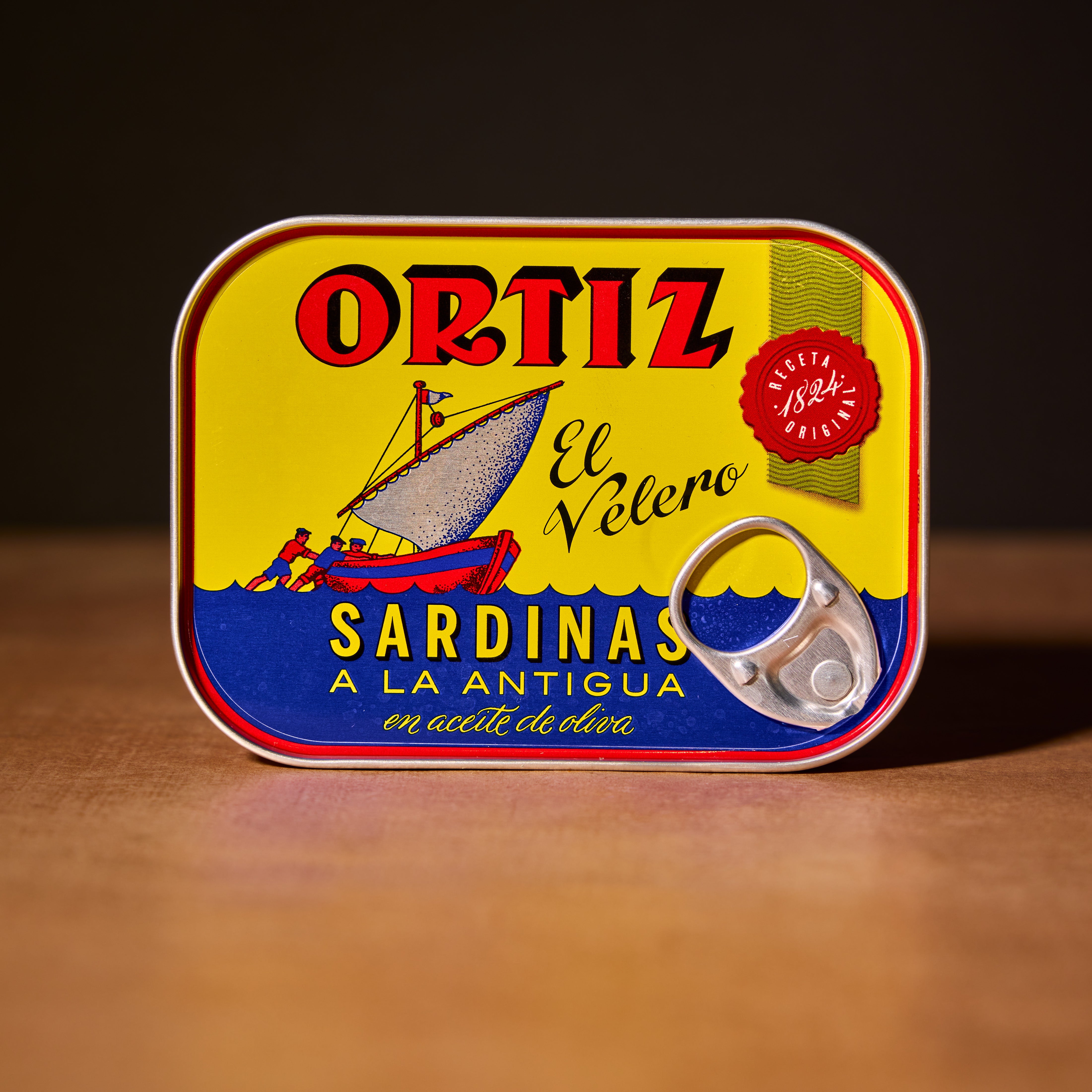 Ortiz sardines in olive oil, 140g tin