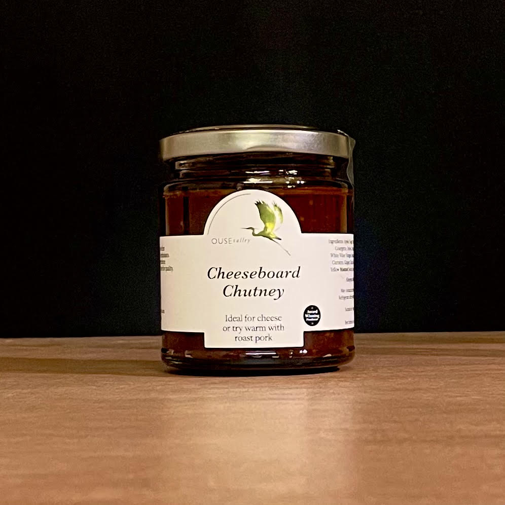 Ouse Valley cheeseboard chutney, 220g jar