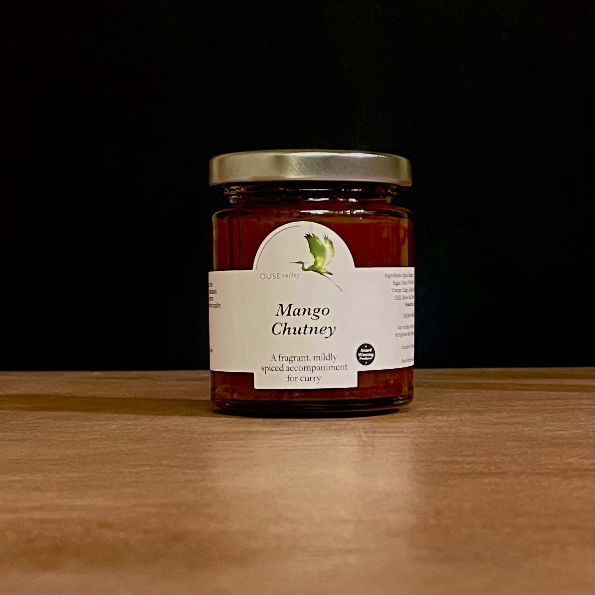 Ouse Valley mango chutney, 215g jar