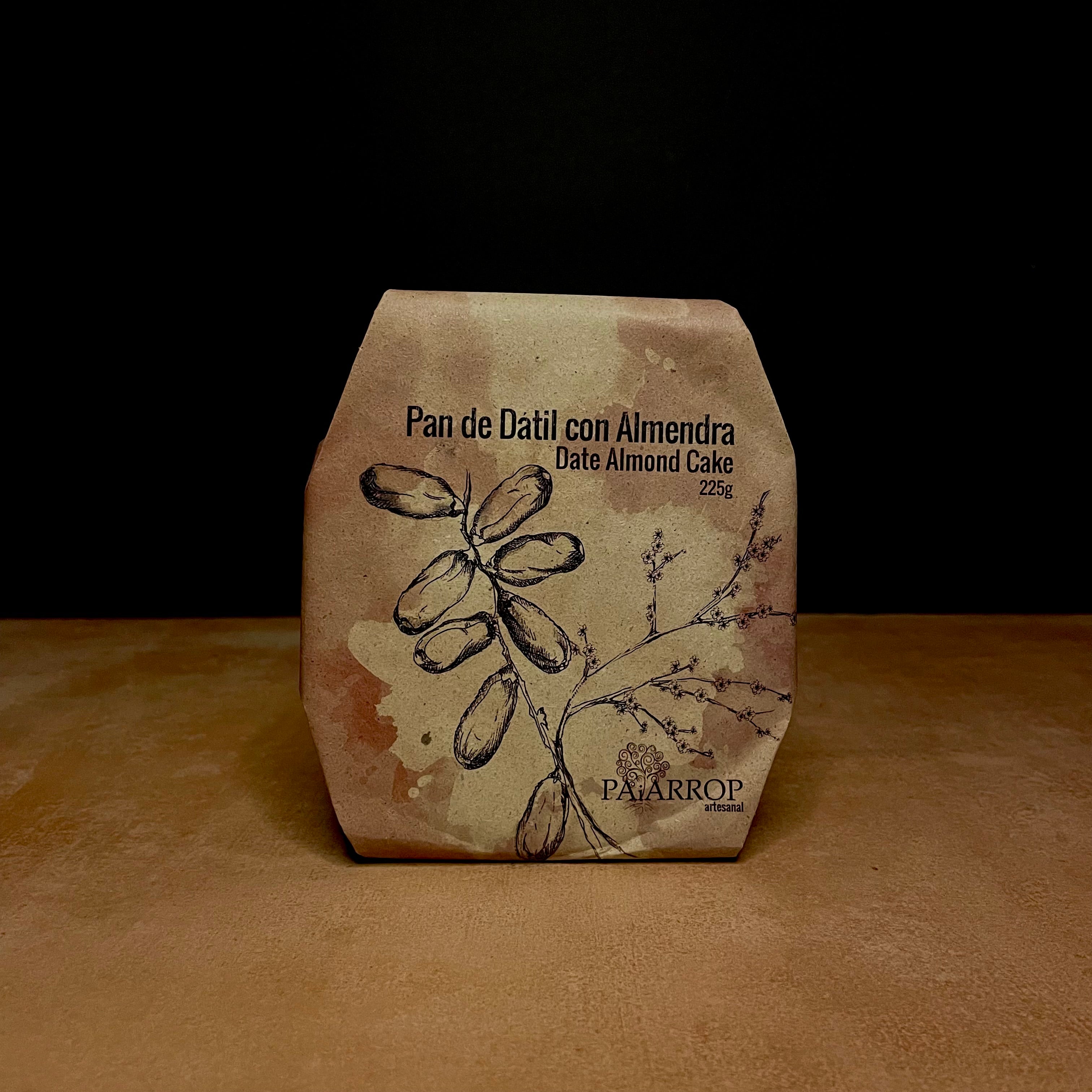 Paiarrop date and almond wheel, 225g