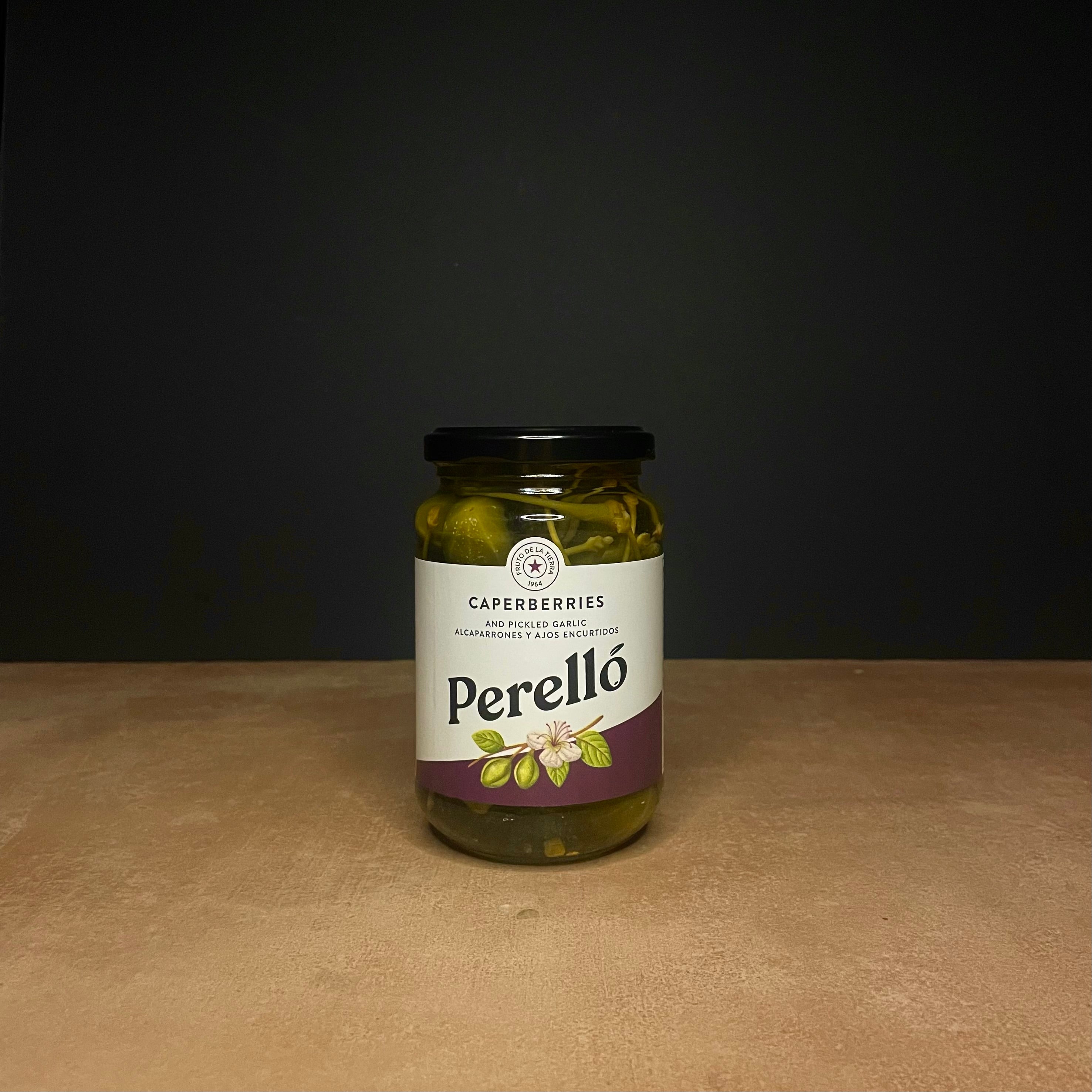 Perello caperberries, 345g jar