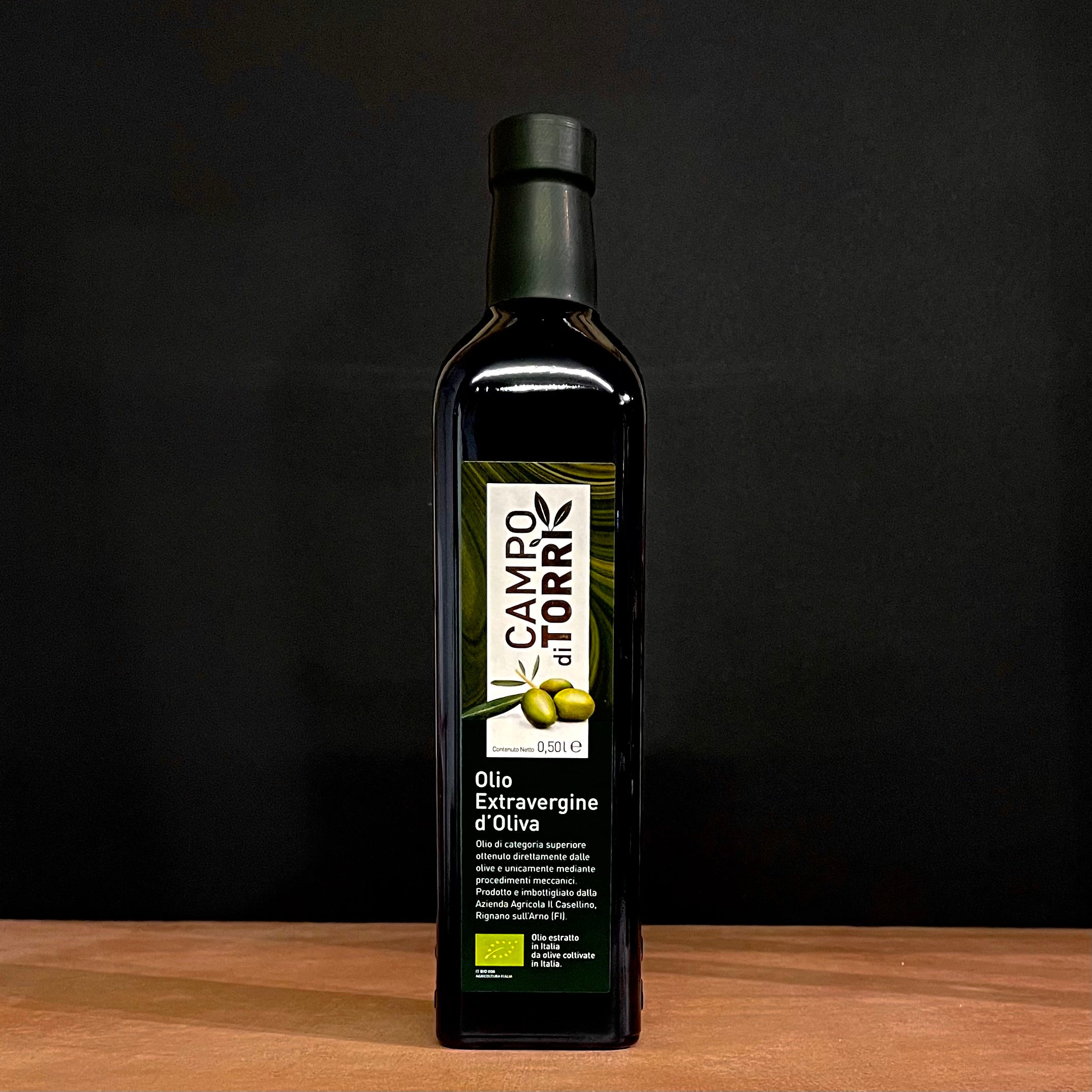 Campo Di Torri Organic Extra Virgin  Oil.500ml Olives&Oils(O&O)polyphenol rich olive oil