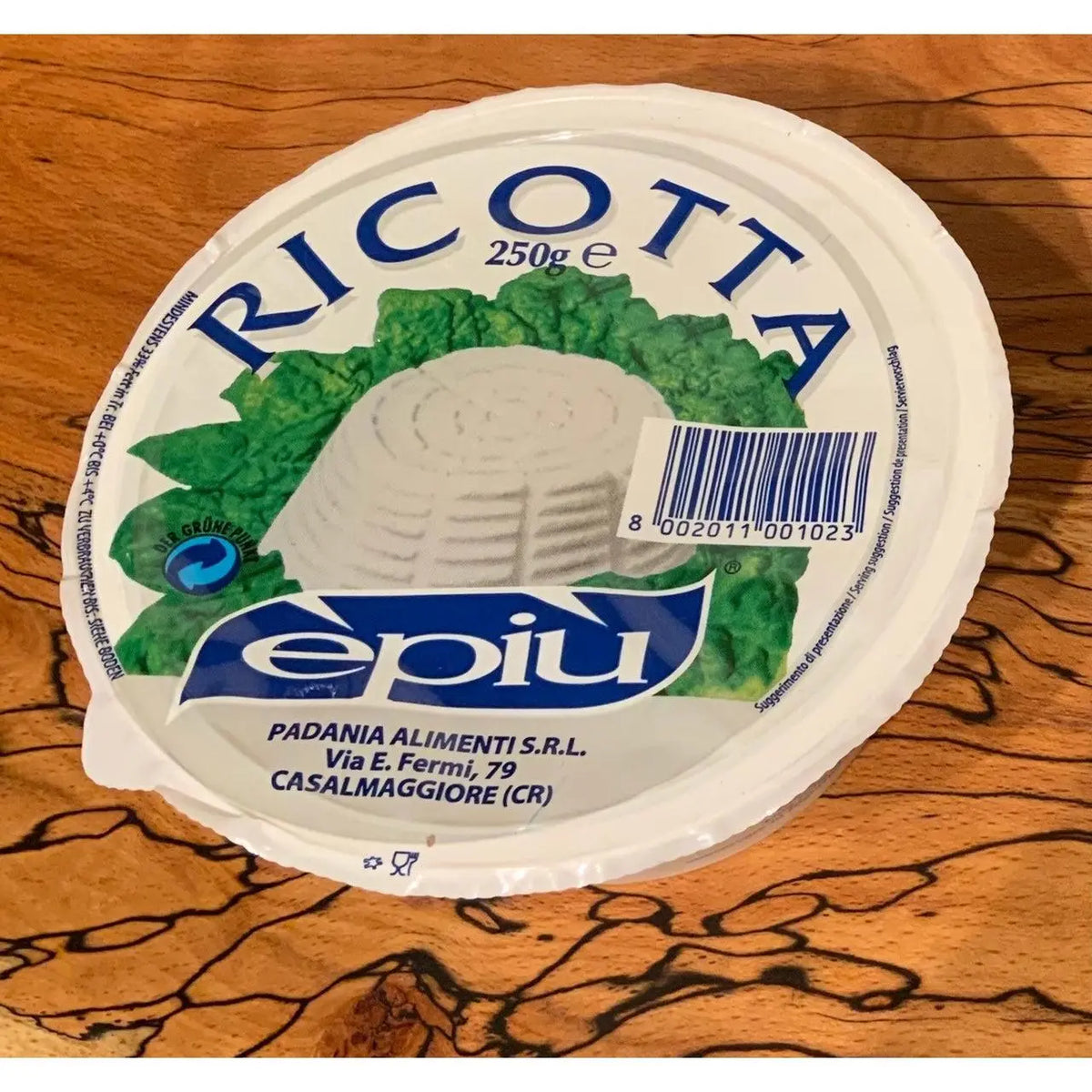 Ricotta, 250g tub