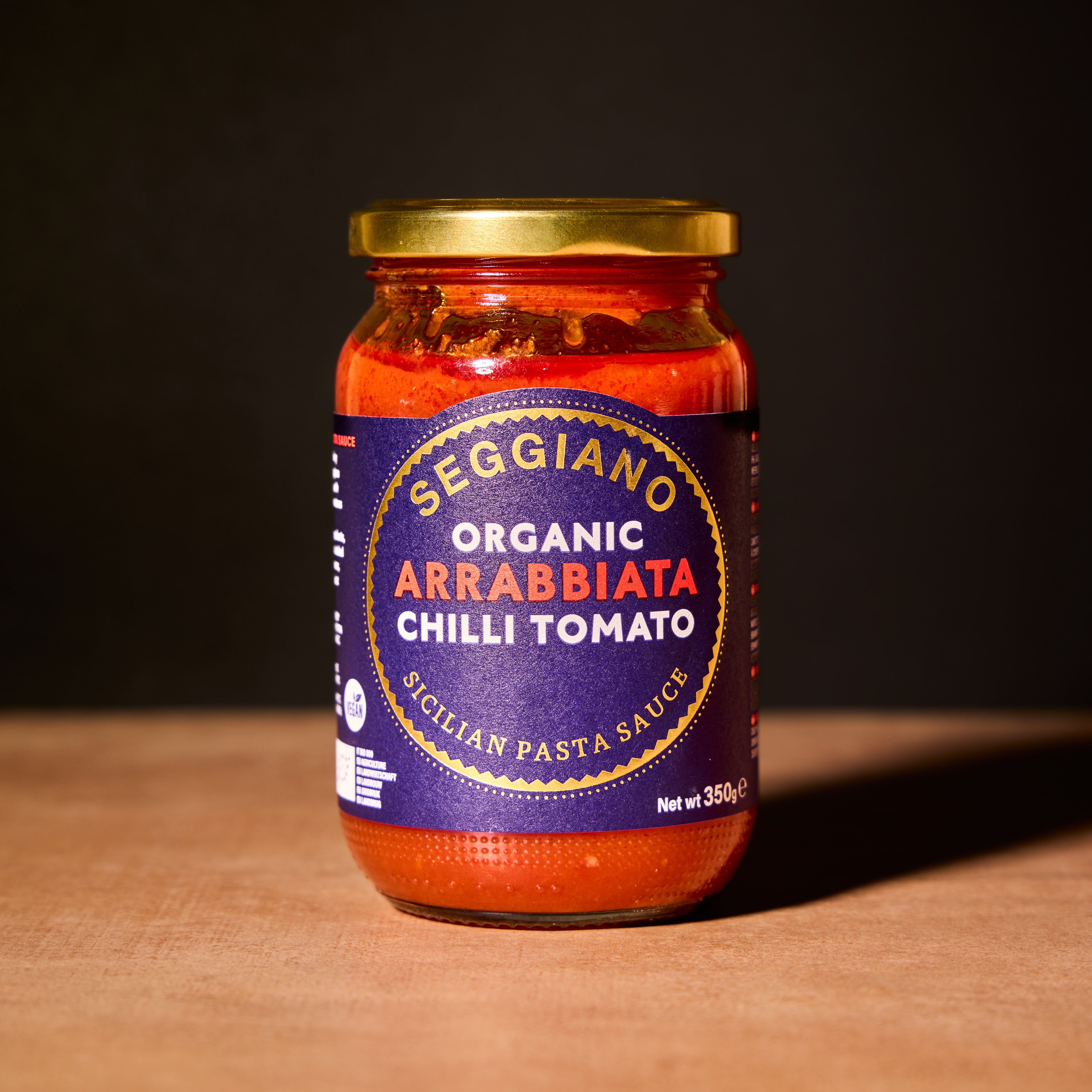 Seggiano arrabbiata pasta sauce, 350g jar
