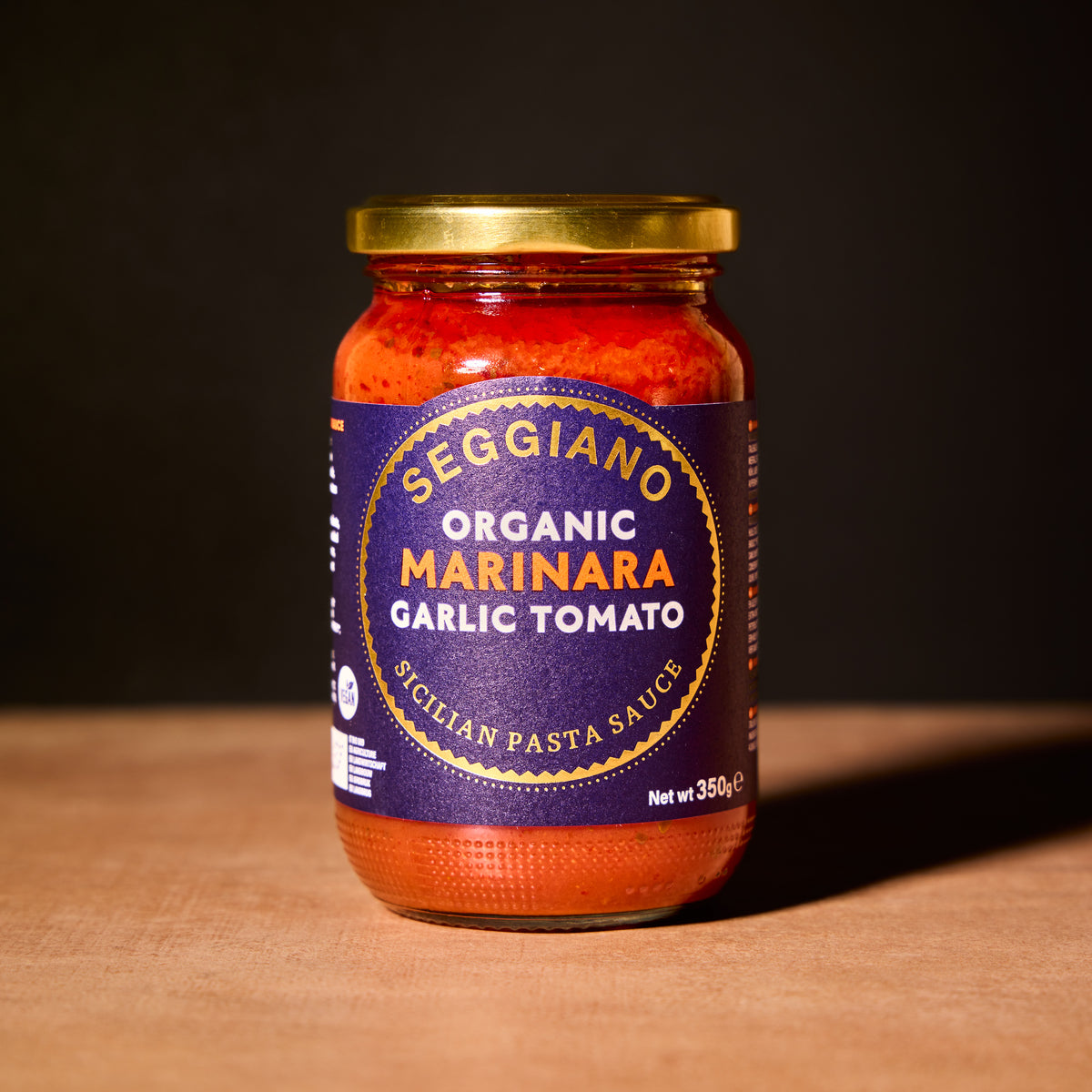 Seggiano marinara pasta sauce, 350g jar