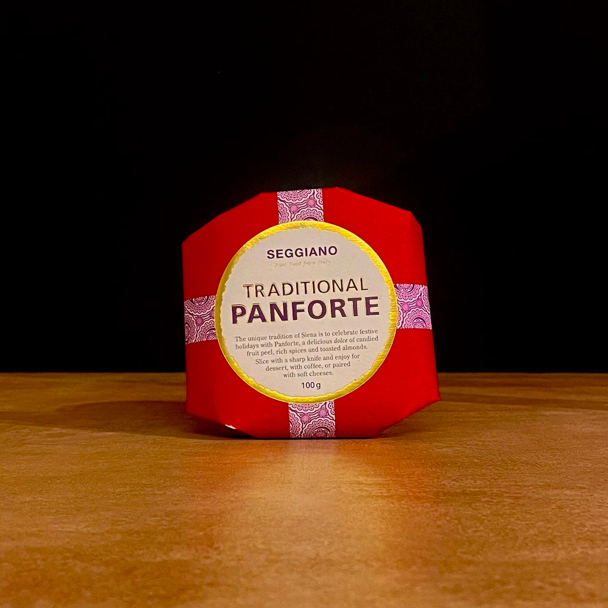 Seggiano traditional panforte, 100g
