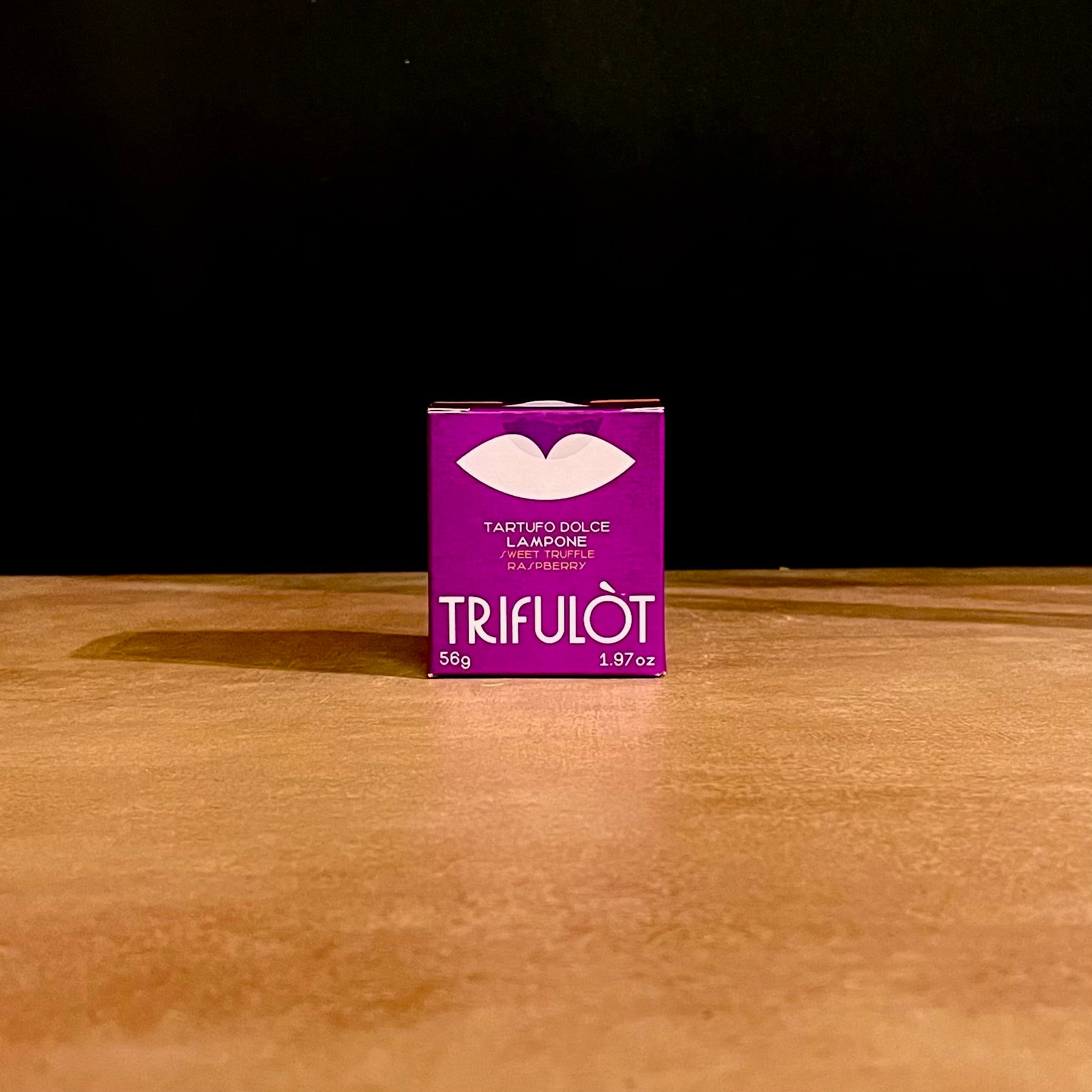 Trifulot raspberry and dark chocolate truffles, 56g