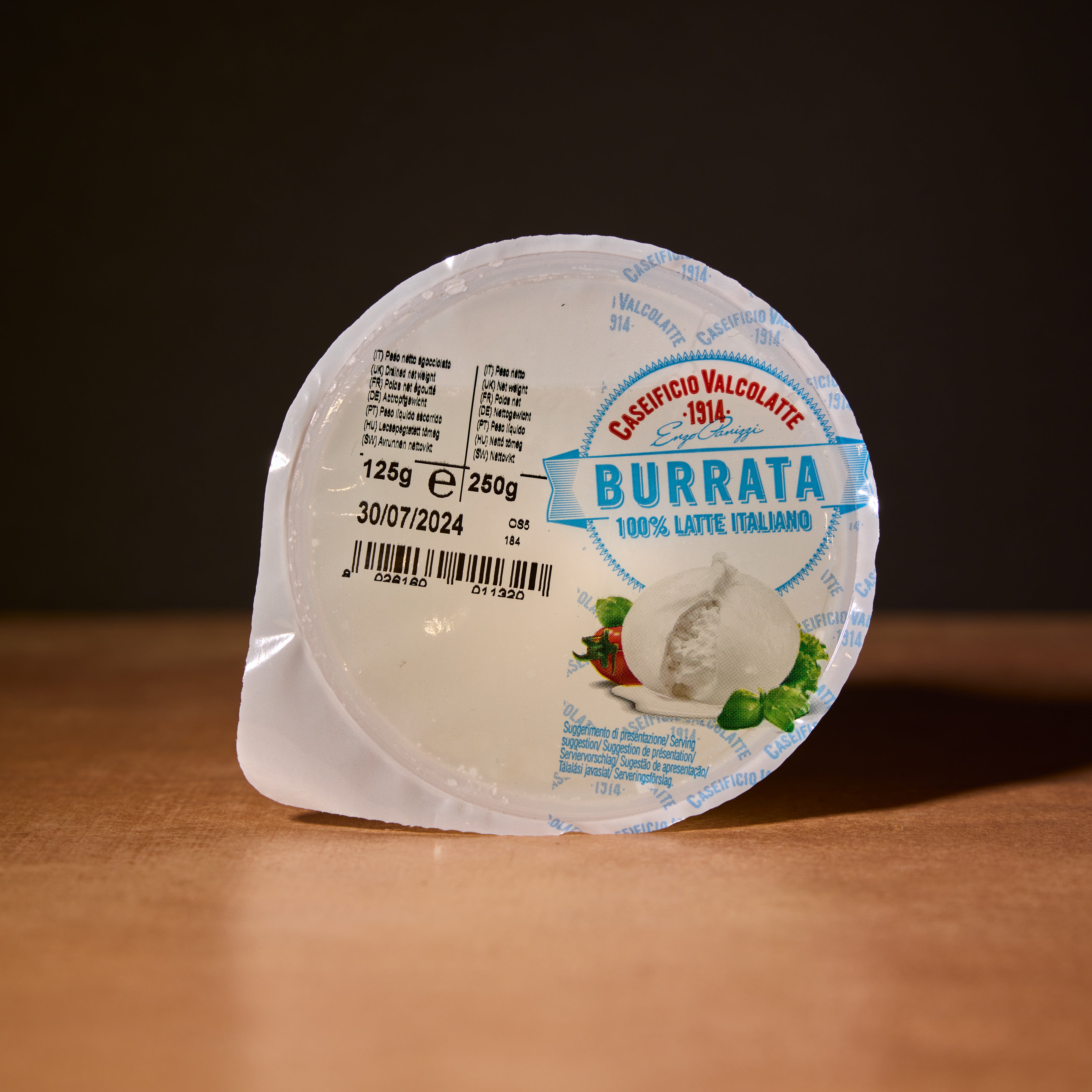 Valcolatte burrata, 125g