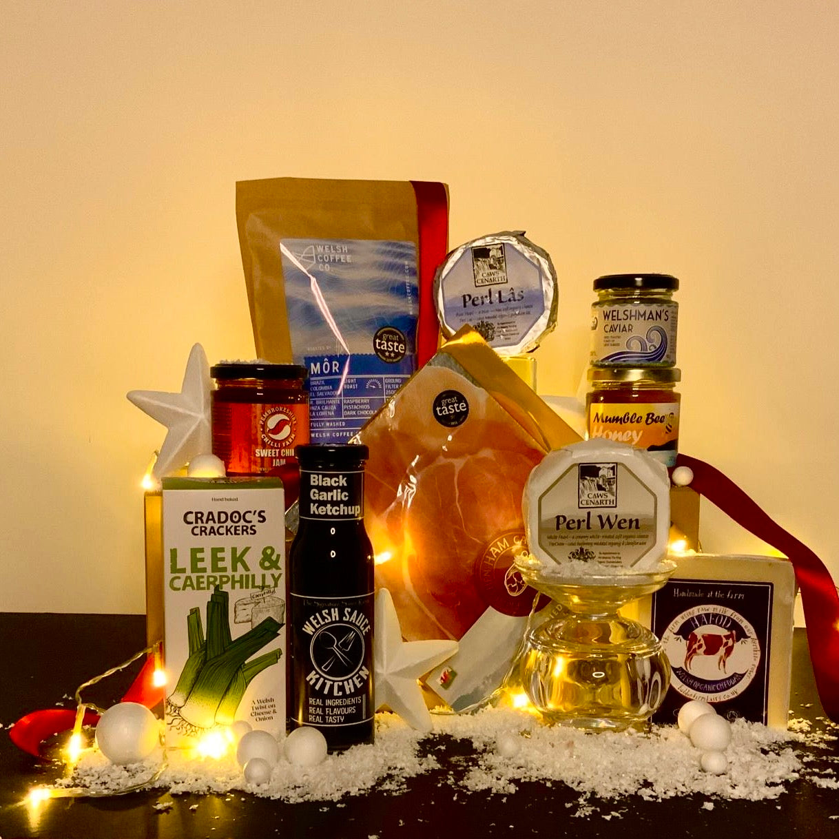 Olives & Oils Welsh food gift hamper