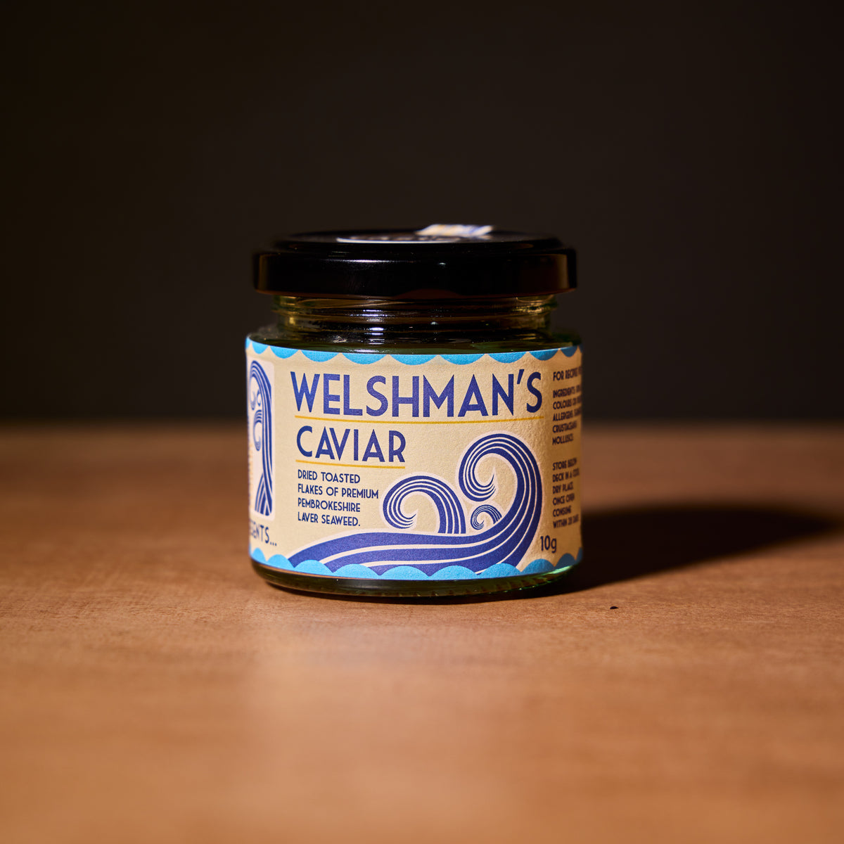 Welshman's Caviar seaweed seasoning, 10g