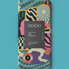 Coco.Sweet mint dark chocolate bar 80g Olives&Oils(O&O)